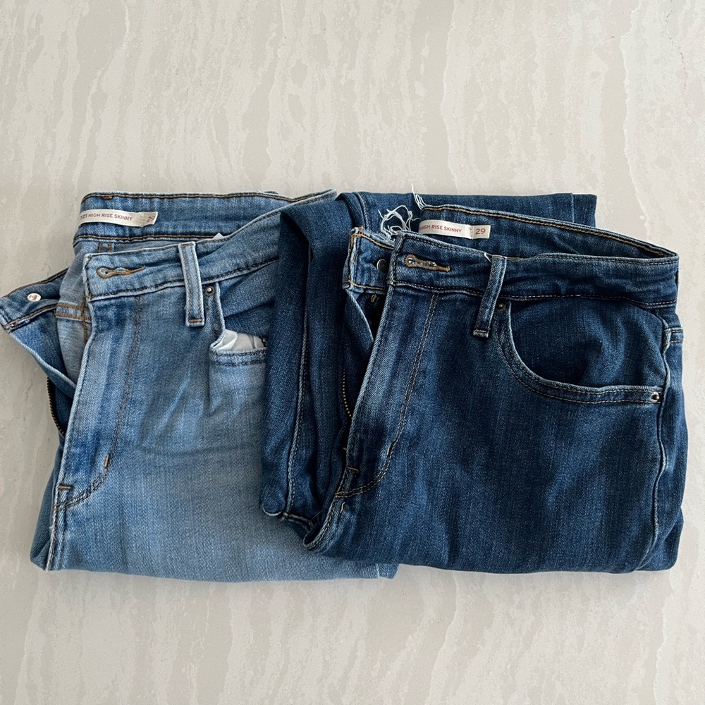 Levi 721 high rise skinny